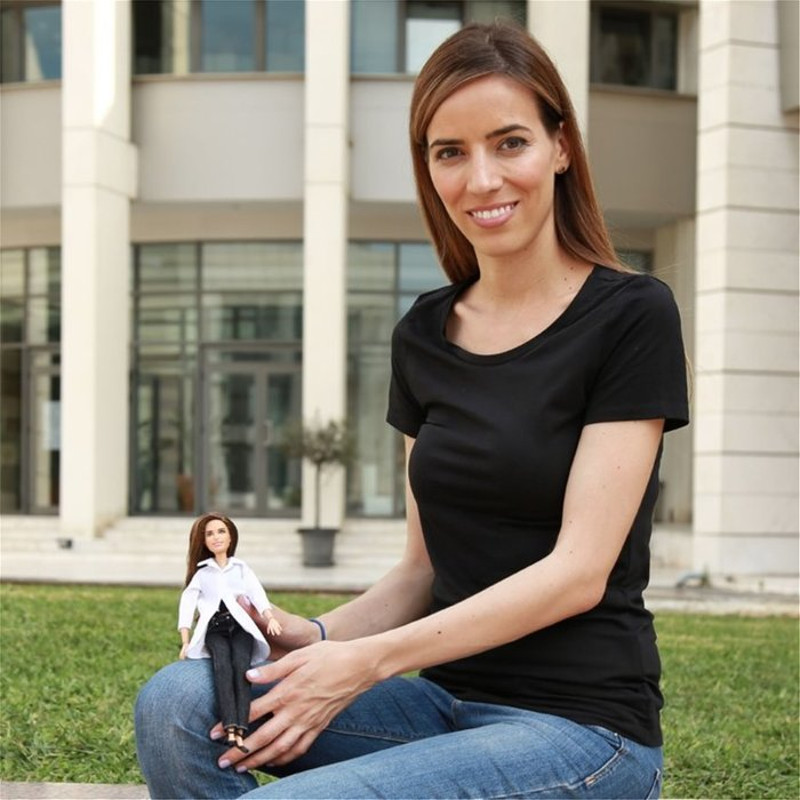 Η Ελένη Αντωνιάδη έγινε κούκλα Barbie