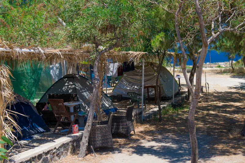 Απαραίτητες οι αποστάσεις ασφαλείας ανάμεσα στις σκηνές 