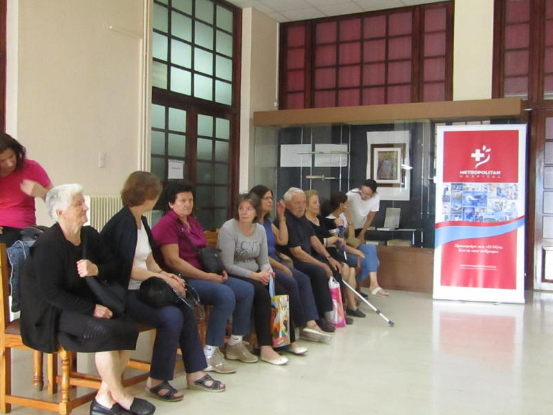 Μεγάλη ήταν η προσέλευση των κατοίκων της περιοχής στο πρόγραμμα «Πρόληψη»