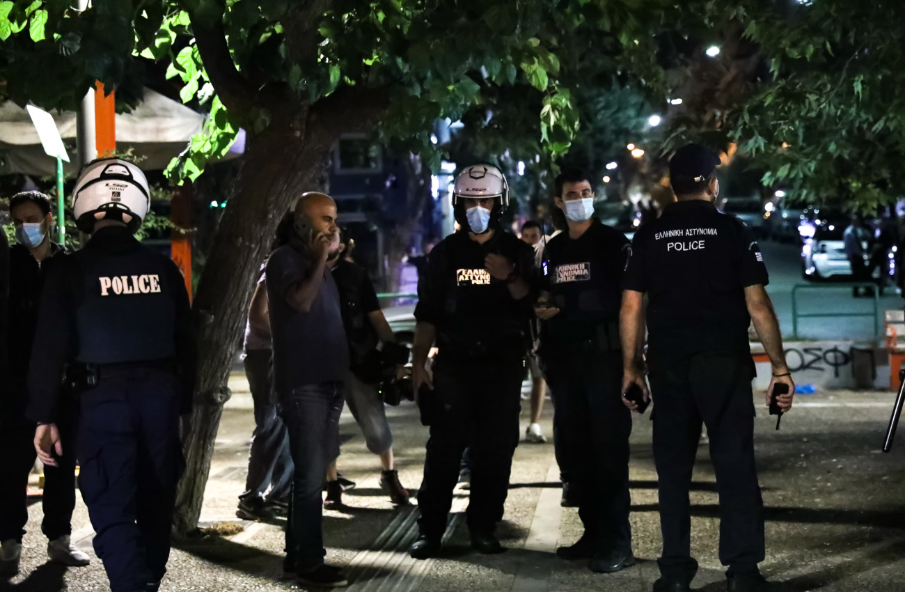 Επιχείρηση αστυνομικών στο Παγκράτι