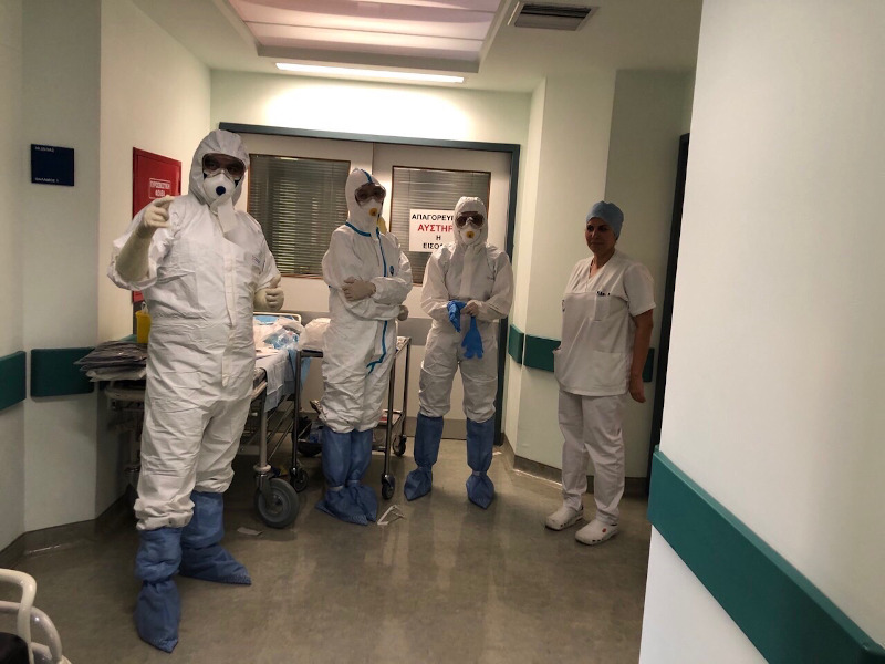 Η γέννηση του παιδιού ήταν ένα μήνυμα αισιοδοξίας για γιατρούς και νοσηλευτές