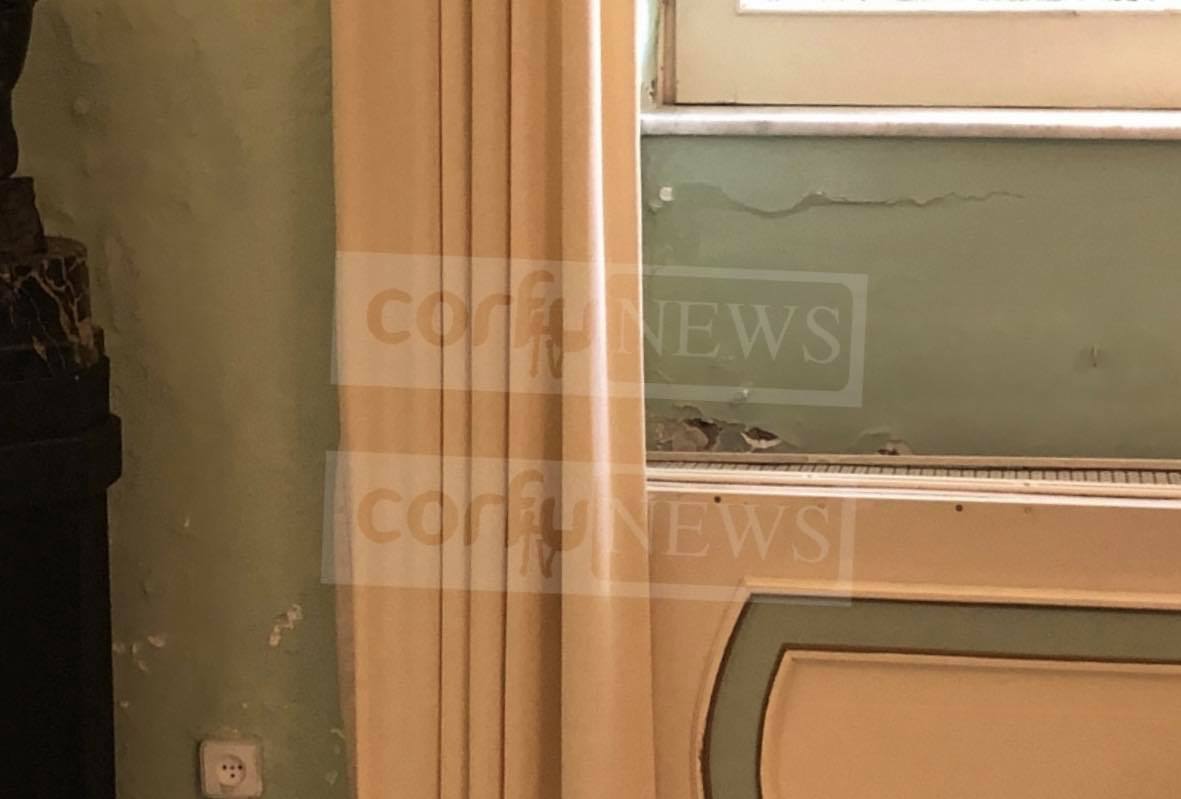 Προβλήματα σε τοίχο στο Αχίλλειον