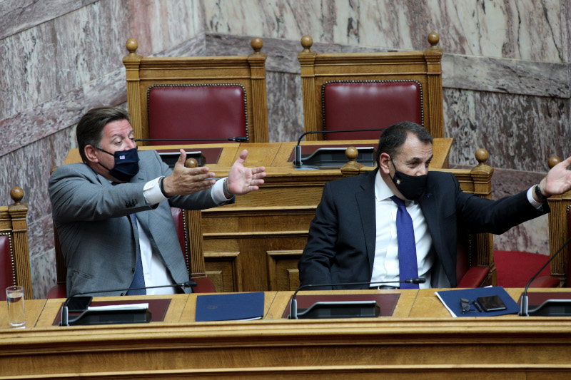 Μιλτιάδης Βαρβιτσιώτης και Νίκος Παναγιωτόπουλος
