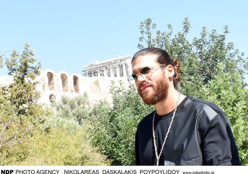 Ο Τζαν Γιαμάν στην Ακρόπολη