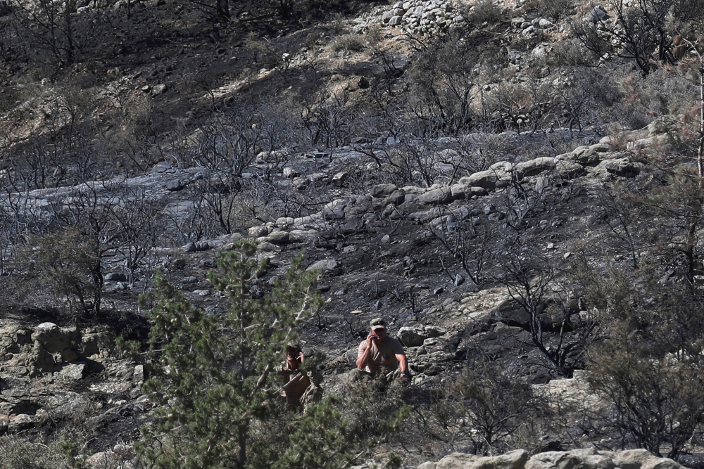 Η έκρηξη ήταν τόσο μεγάλη που προκάλεσε μεγάλη καταστροφή στην βλάστηση της περιοχής