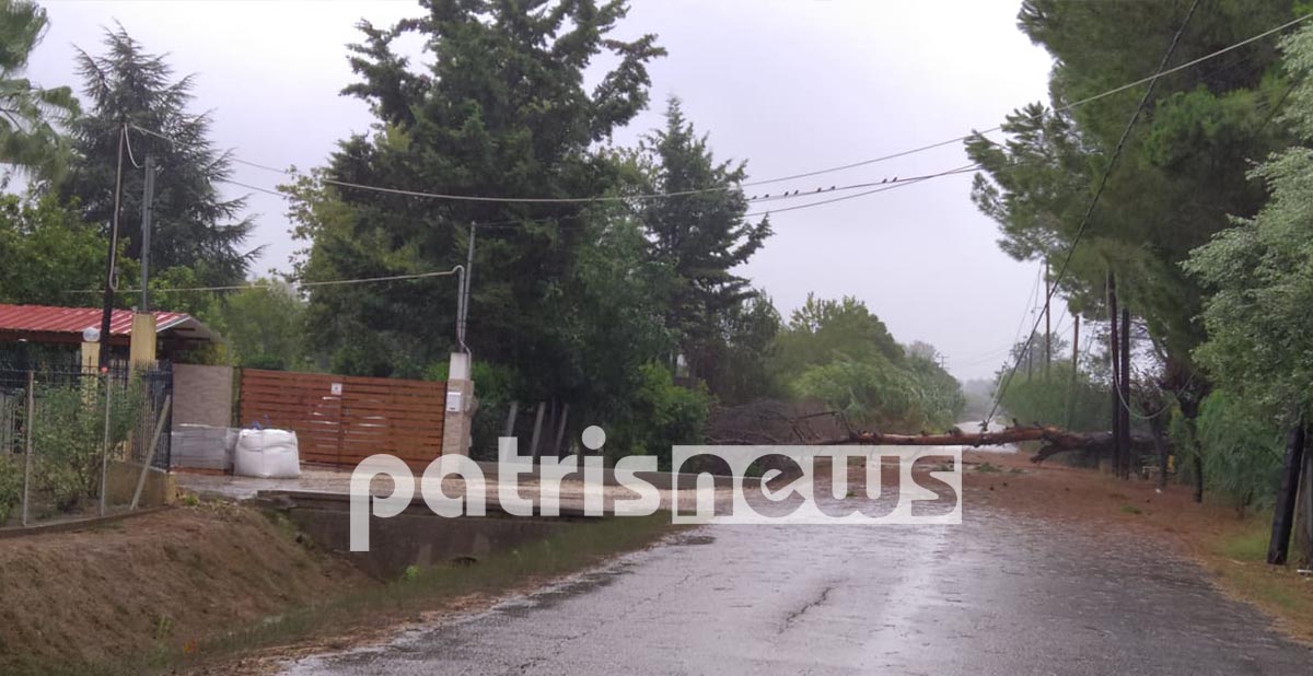 Κακοκαιρία «Ιανός»: Εικόνες καταστροφής στην Ηλεία -