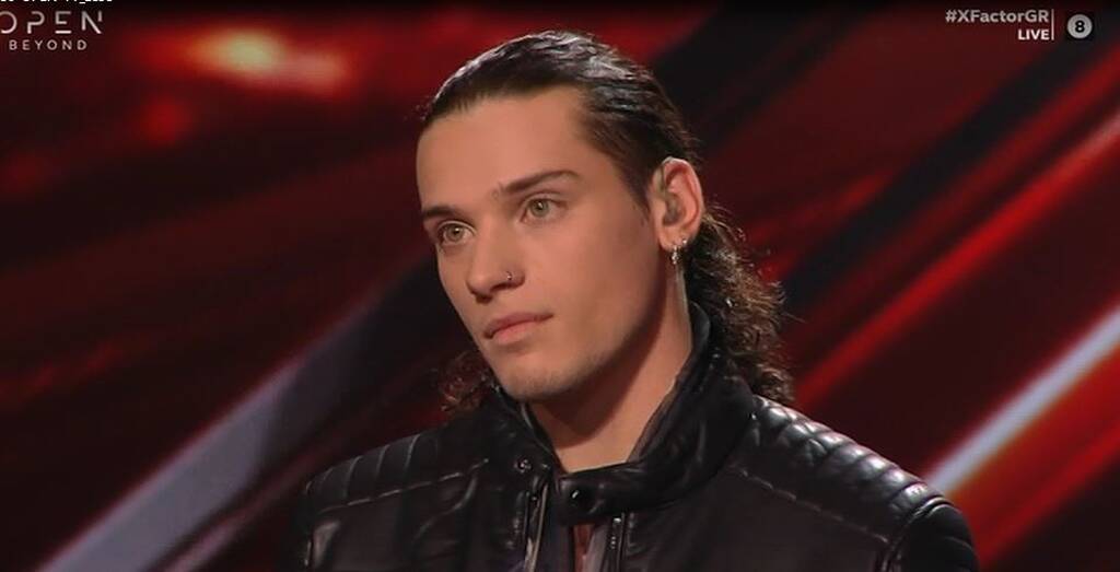 Ο διαγωνιζόμενος του X-Factor Δημήτρης Παπατσάκωνας