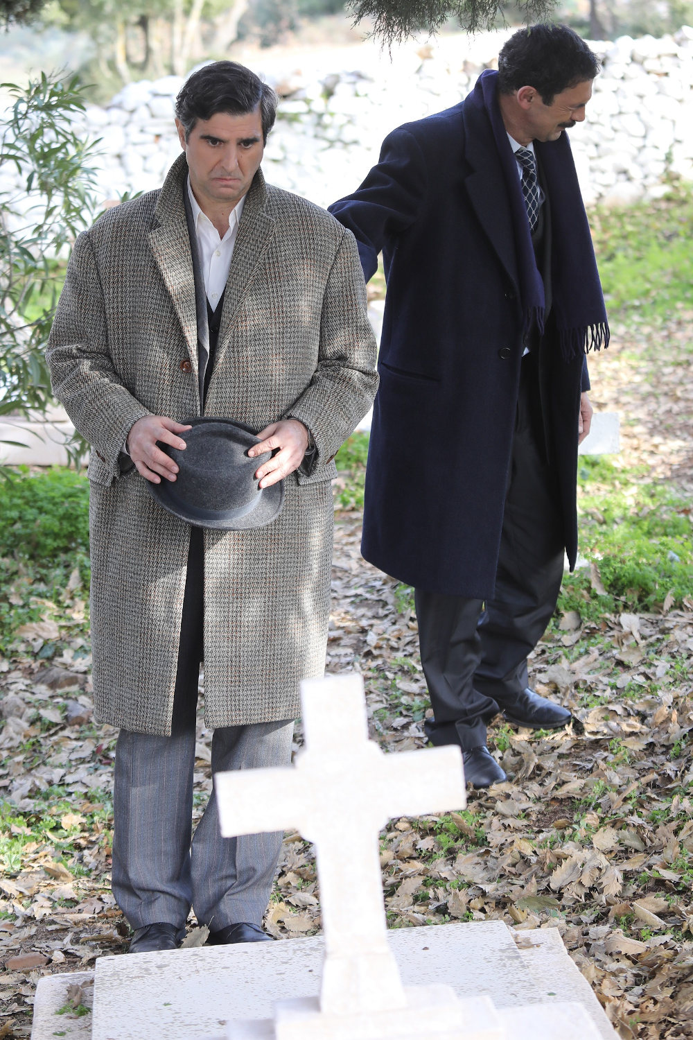 Μιλτιάδης και Δούκας Σεβαστός σε σκηνή από τις «Άγριες Μέλισσες»