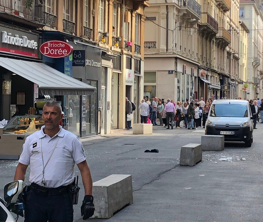 Η έκρηξη έγινε σε πεζόδρομο στο κέντρο της Λιόν στη Γαλλία