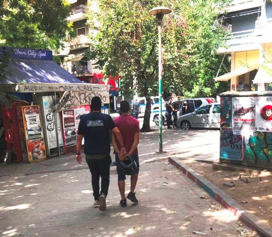 επιχείρηση εξάρχεια σύλληψη