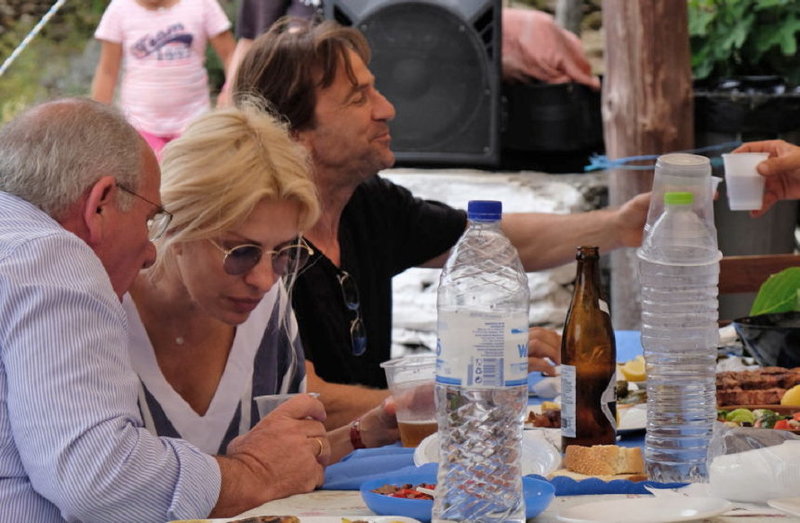 Ελένη Μενεγάκη και Ματέο Παντζόπουλος