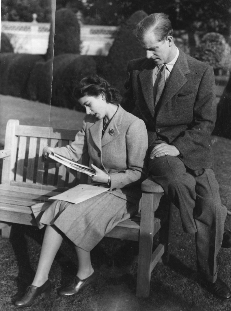 Η βασίλισσα Ελισάβετ και ο πρίγκιπας Φίλιππος στα πρώτα χρόνια του γάμου τους