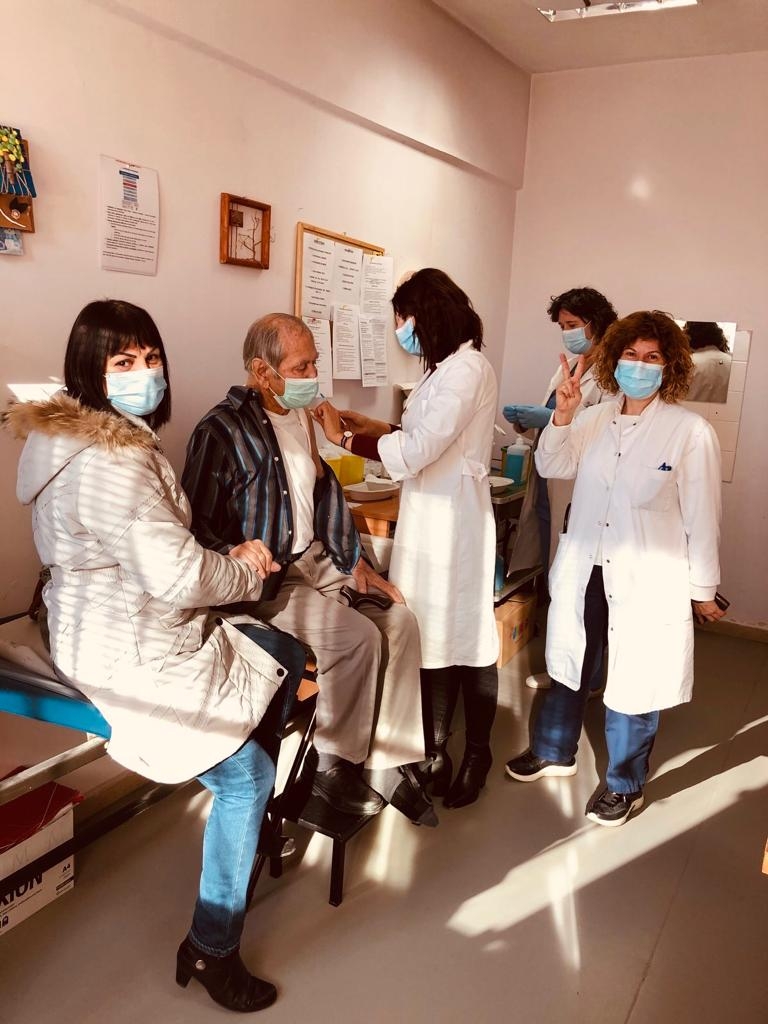 εμβολιασμοί κέντρα υγείας ηλικιωμένοι