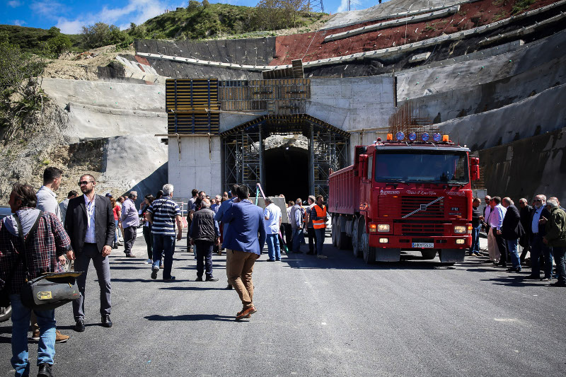 Το οδικό έργο που επισκέφτηκε ο Αλέξης Τσίπρας