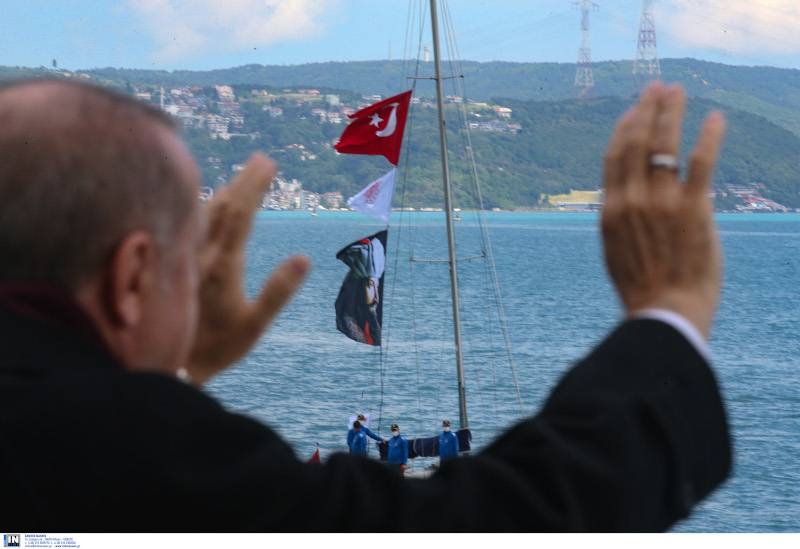 Χαιρετισμός ερντογάν