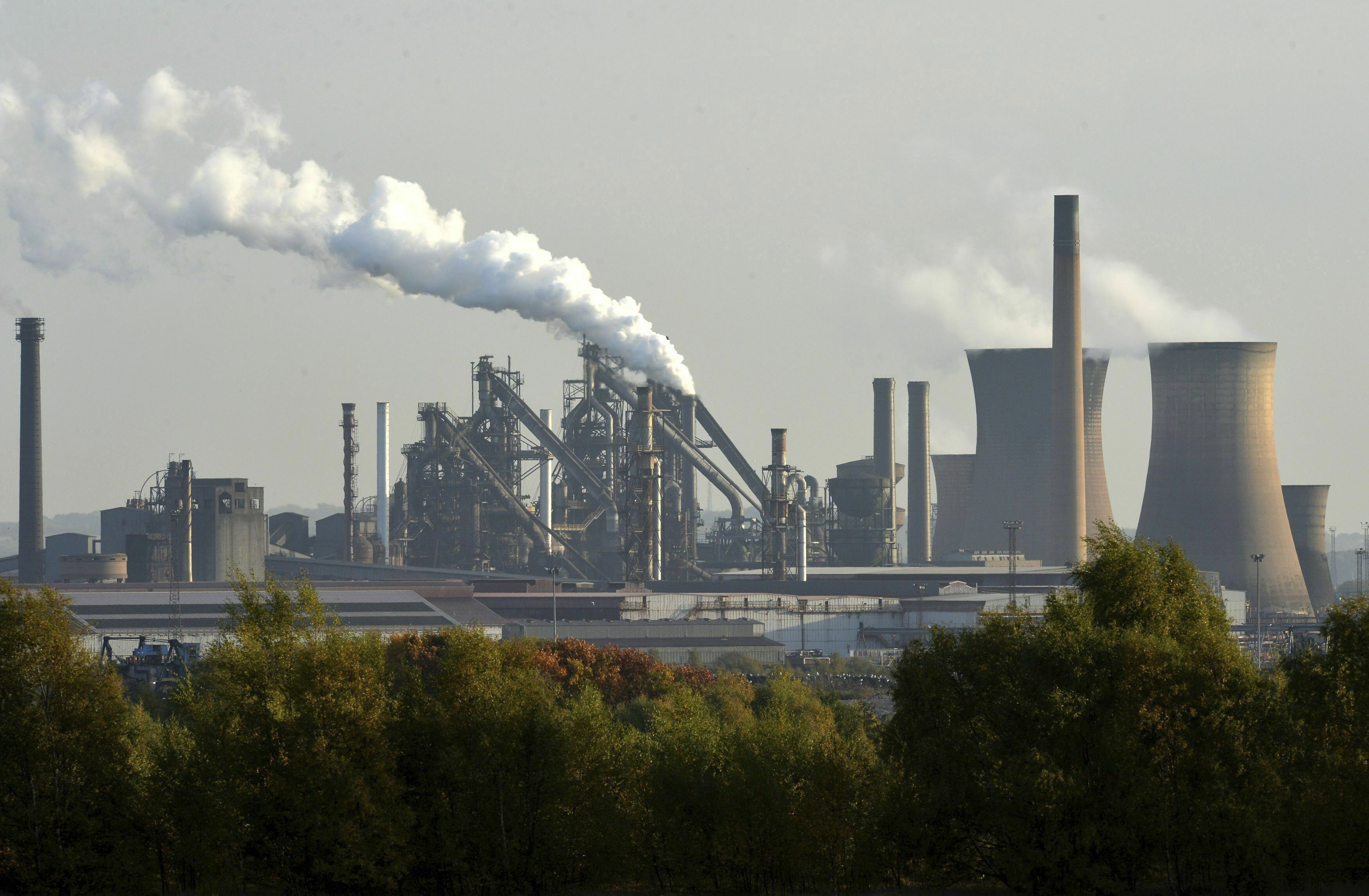 ÎÏγοÏÏάÏιο ÏοÏ
ανήκει ÏÏην British Steel, ÏÏο ΣκάνθÏÎ¿Ï ÏÎ·Ï ÎγγλίαÏ