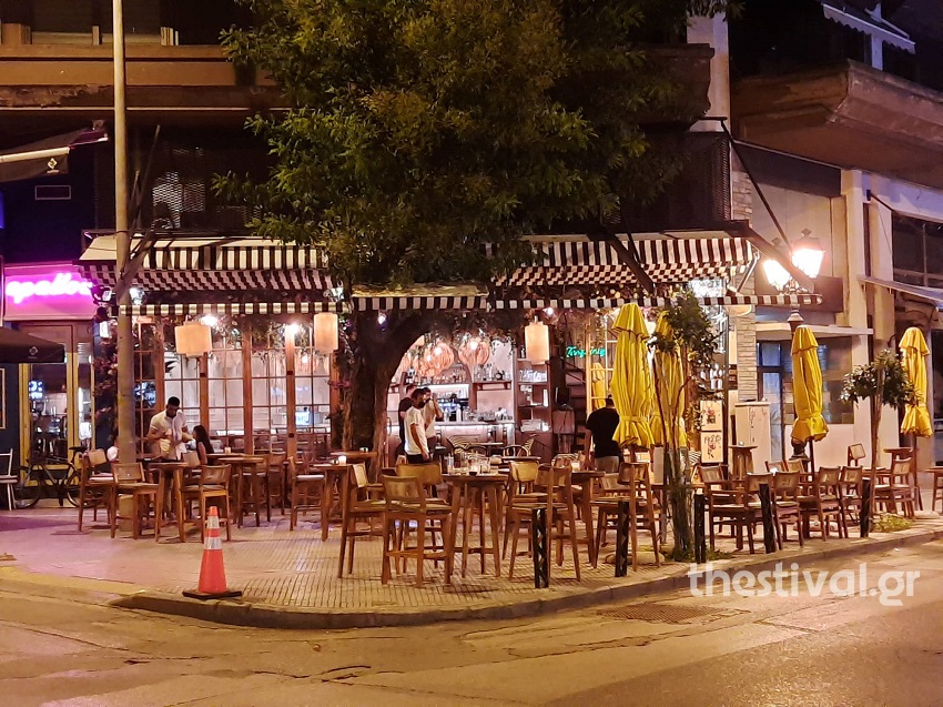 Εστιατόριο στο κλείσιμο στην Θεσσαλονίκη