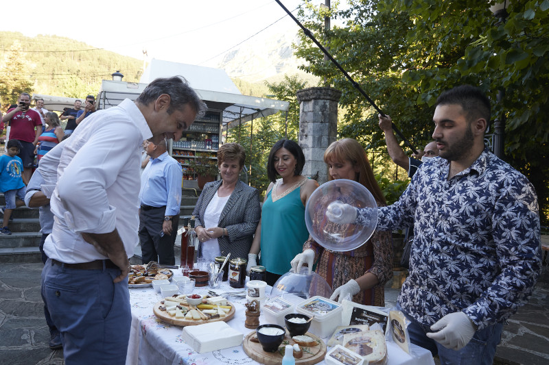 μητσοτακης φαγητά