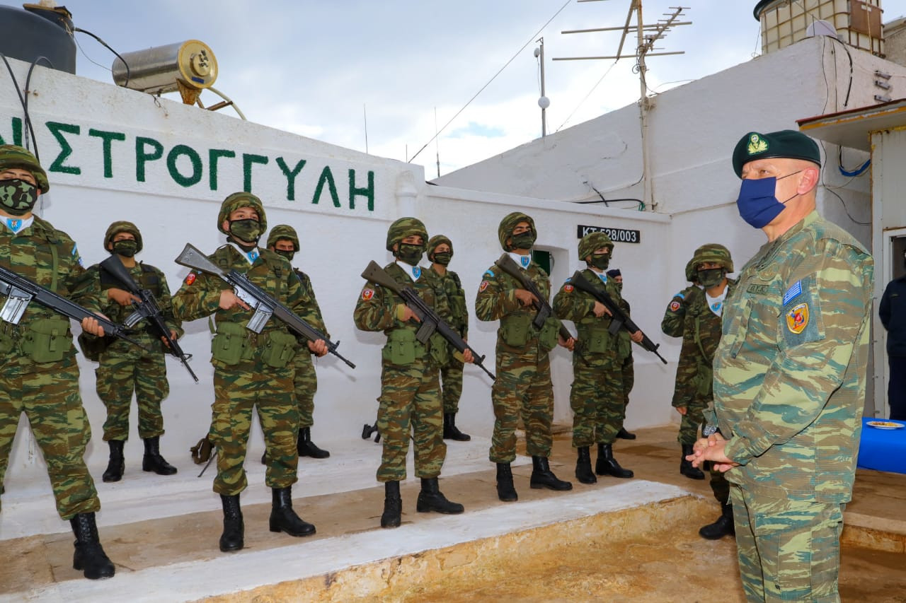 Επίσκεψη Αρχηγού ΓΕΕΘΑ σε Κρήτη, Κάρπαθο, Καλόλιμνο, Ρόδο και σύμπλεγμα Καστελορίζου