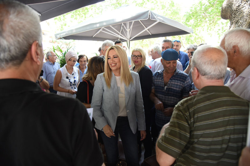 «Το Κίνημα Αλλαγής μπορεί να είναι το ισχυρό αντίβαρο και στην συντήρηση και στον λαϊκισμό», δήλωσε η Φώφη Γεννηματά.