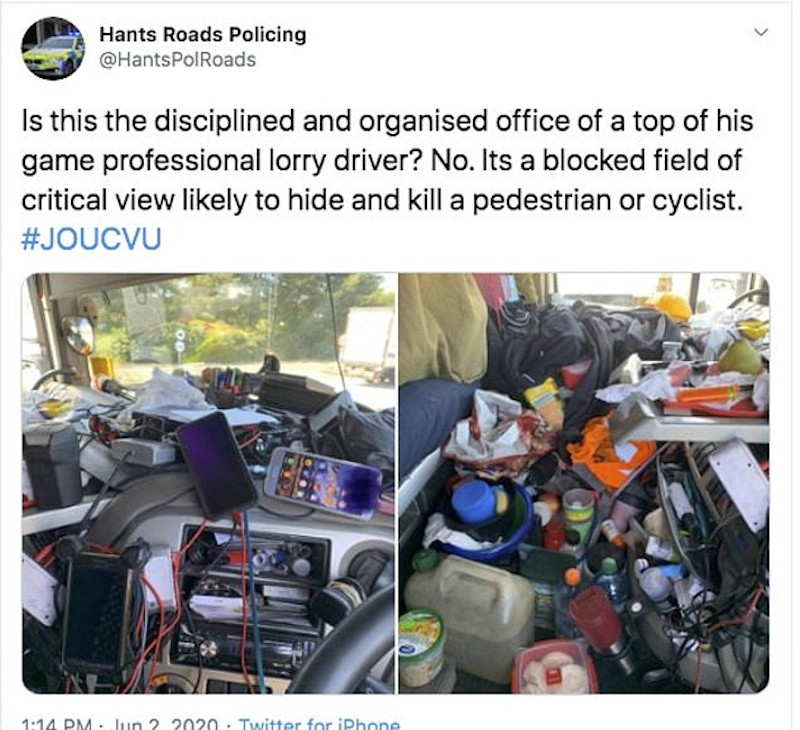 Φορτηγό γεμάτο σκουπίδια