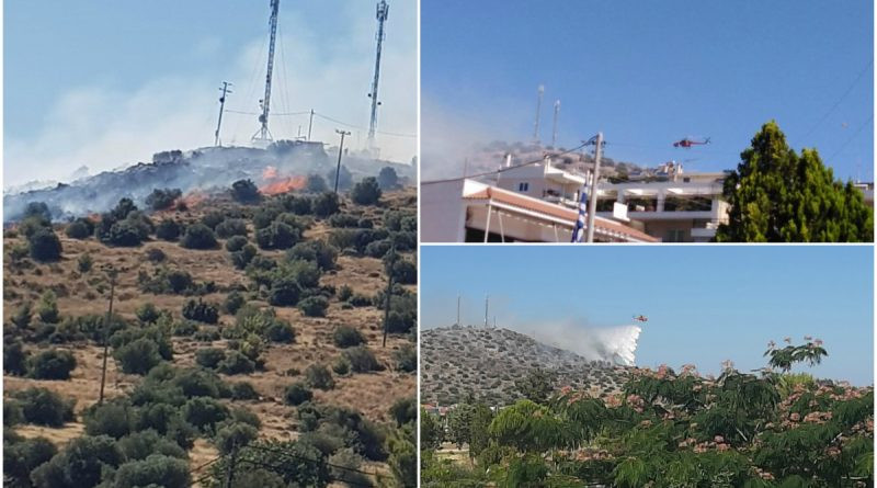 φωτιά στη Βάρη
