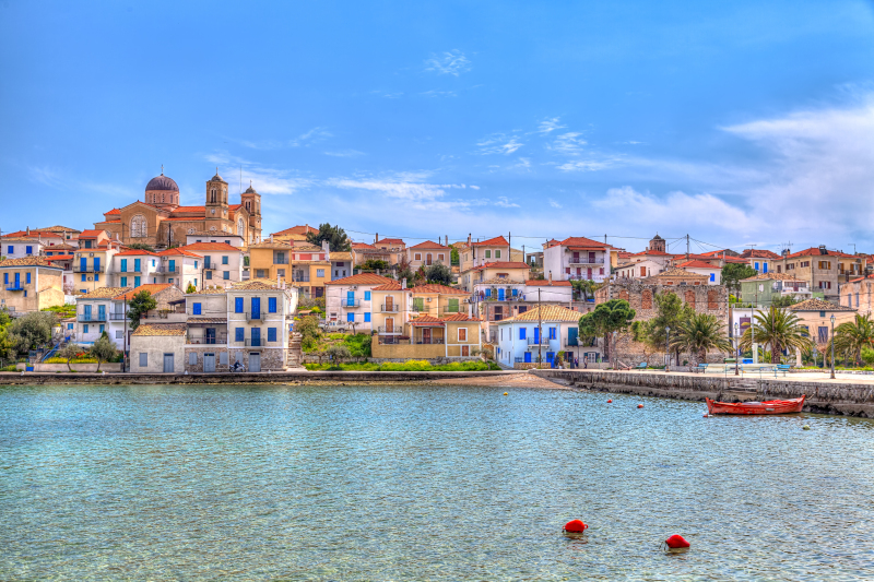 Τα σπίτια στο Γαλαξίδι