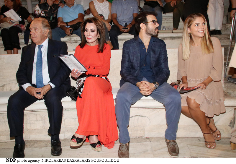Θεόδωρος Αγγελόπουλος, Γιάννα Αγγελοπούλου, Παναγιώτης Αγγελόπουλος, Ελλη Παπαδιαμάντη στο Ηρώδειο