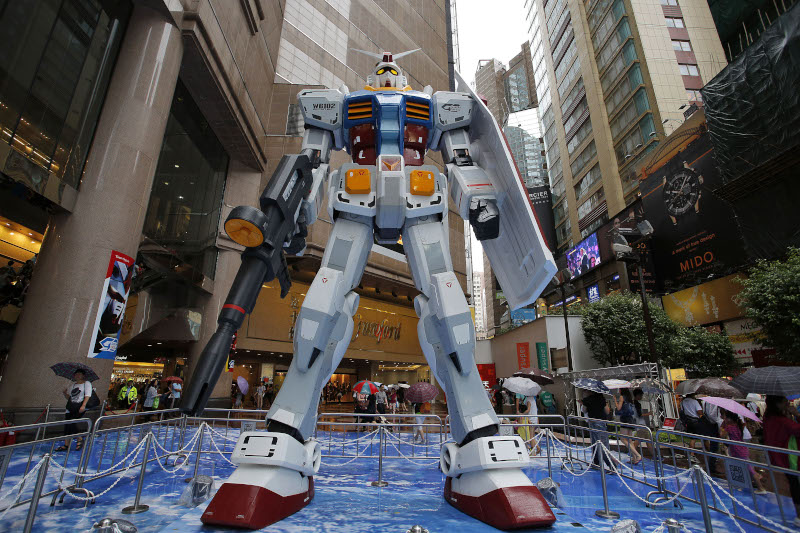 Το γιγαντιαίο ρομπότ Gundam