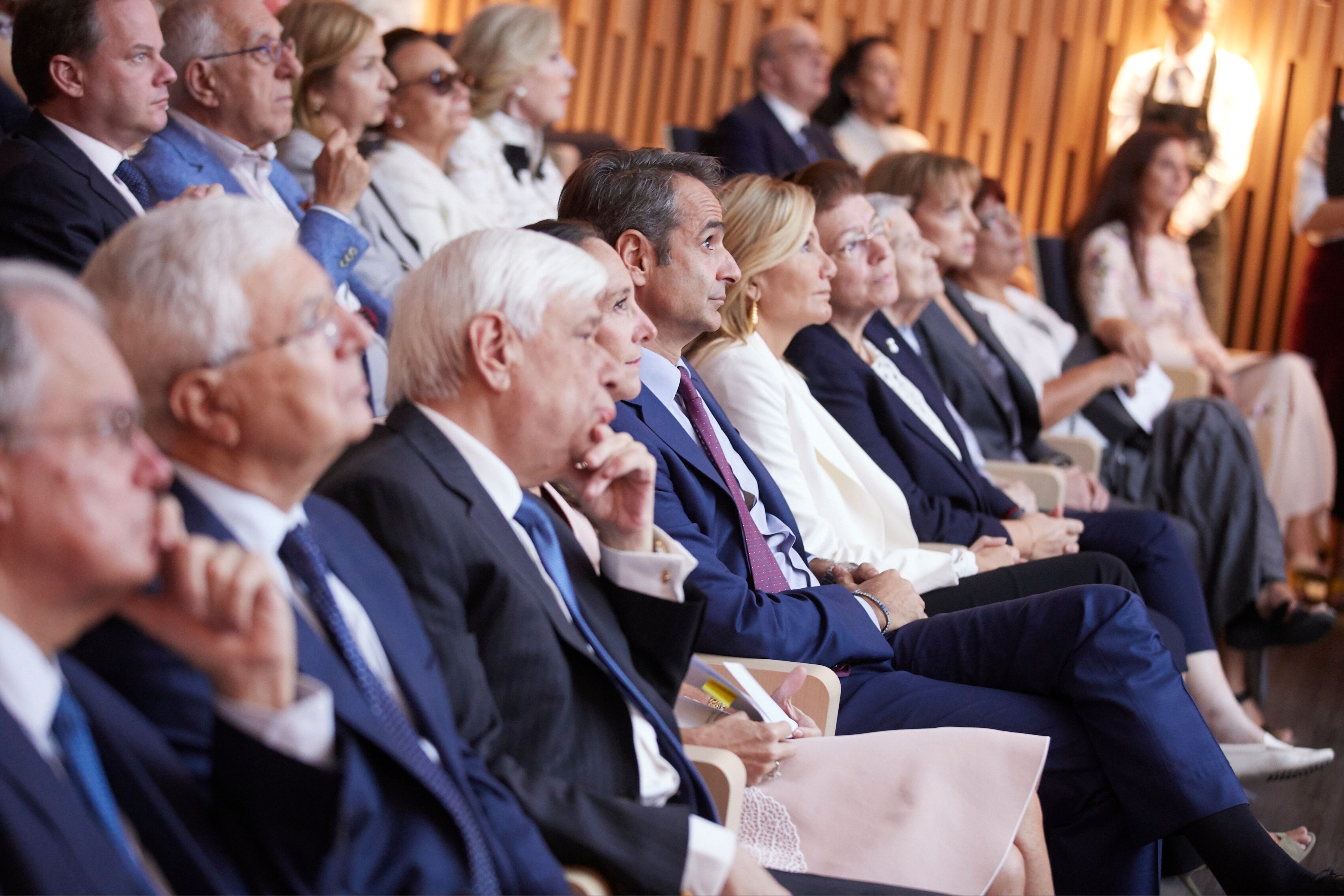 Πρόεδρος της Δημοκρατίας και Πρωθυπουργός στα εγκαίνια του νέου Μουσείου Γουλανδρί