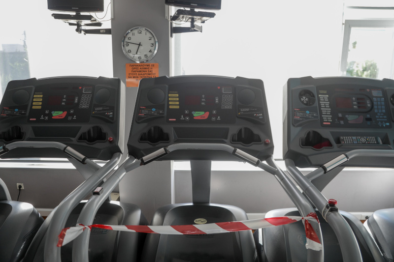 γυμναστήρια προετοιμασία διάδρομοι