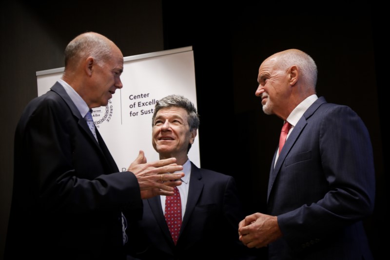Αντρίκος Παπανδρέου, Τζέφρι Σακς και Γιώργος Παπανδρέου