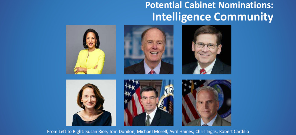 Οι υποψήφιοι για να στελεχώσουν το υπουργείο Intelligence Community