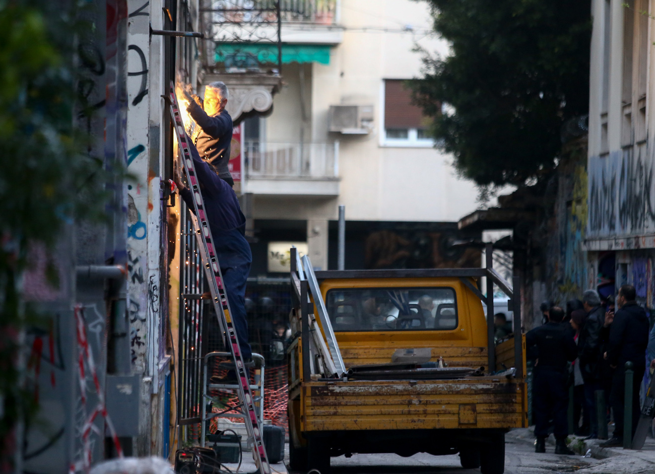 Υπό κατάληψη κτίρια στα Εξάρχεια