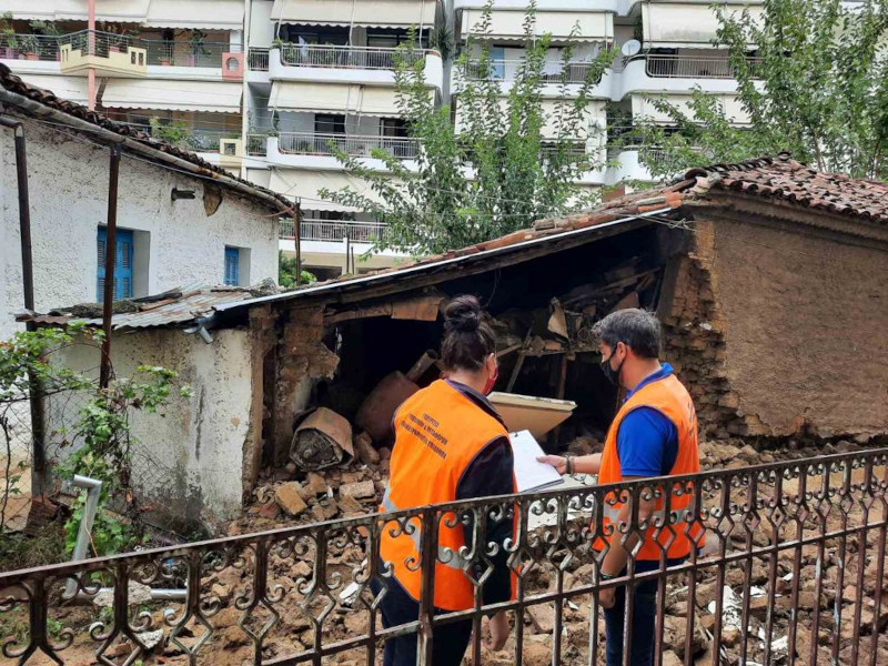 κακοκαιρία Ιανός έλεγχοι για ζημιές