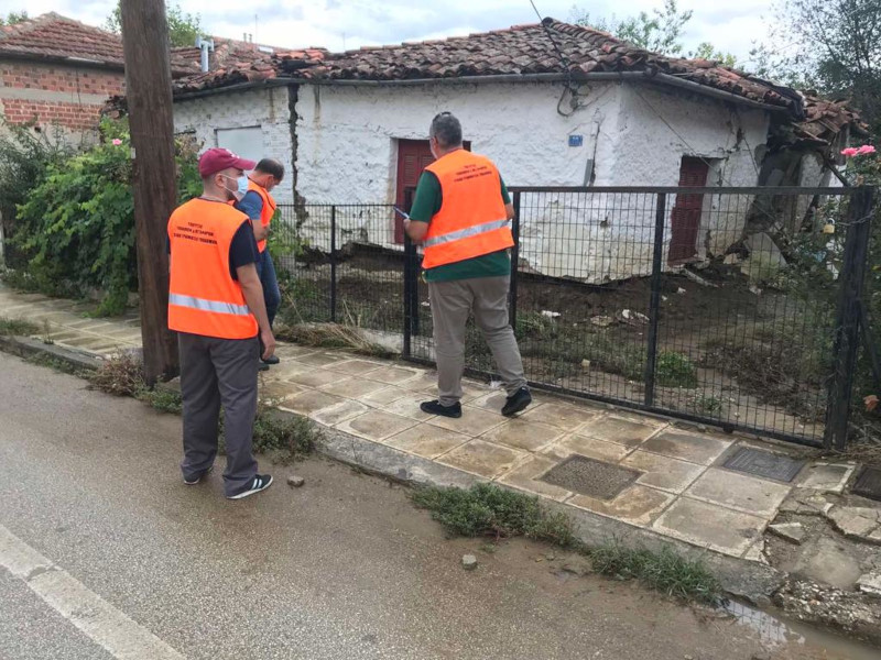 κακοκαιρία Ιανός έλεγχοι για ζημιές