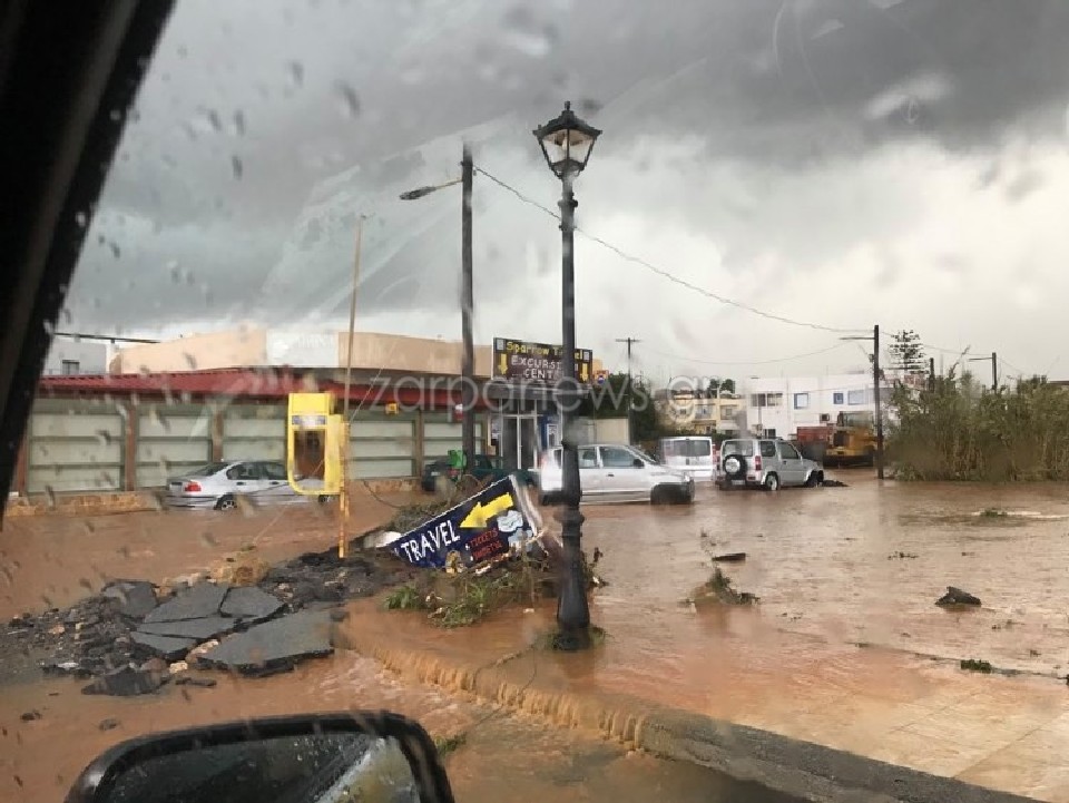 Κακοκαιρία στην Κρήτη