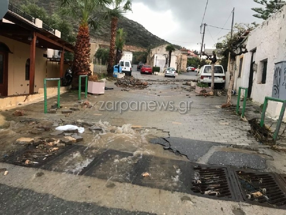 Κακοκαιρία στην Κρήτη