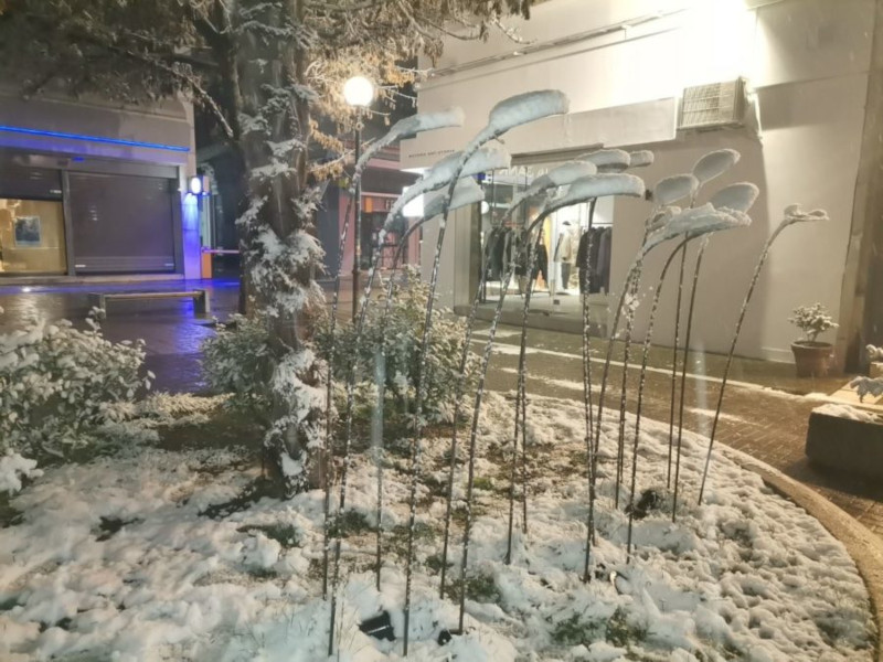κακοκαιρία μήδεια Λάρισα