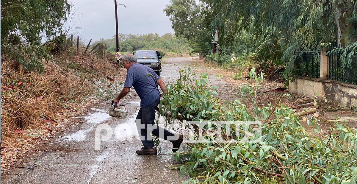 Κακοκαιρία «Ιανός»: Εικόνες καταστροφής στην Ηλεία -