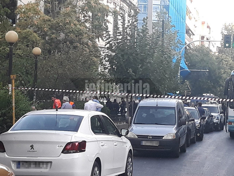 Στιγμιότυπο από την επιχείρηση της ΕΛ.ΑΣ