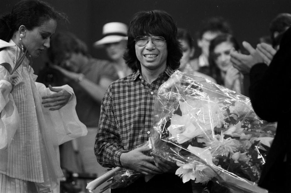 Επίδειξη μόδας του οίκου Kenzo το 1983