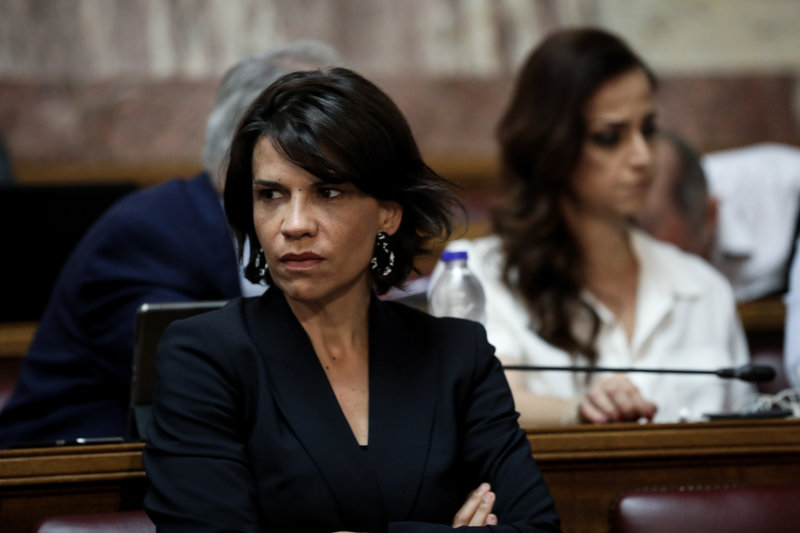 Η βουλευτής Σουλτάνα Ελευθεριάδου