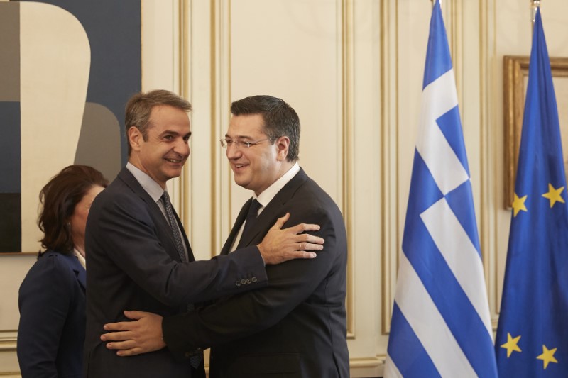 Κυριάκος Μητσοτάκης και Απόστολος Τζιτζικώστας