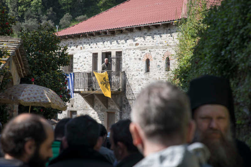 Λιτανεία της Εικόνας «Αξιον Εστί» στις Καρυές του Αγιου Όρους