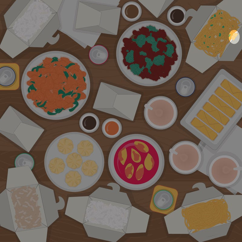 Δείτε τα chopsticks πάνω δεξιά