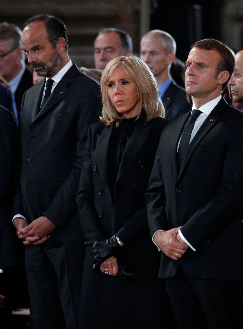 Εμανουελ μακρον με σύζυγο