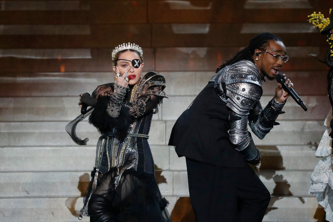 Μαντόνα on stage στη Eurovision 2019