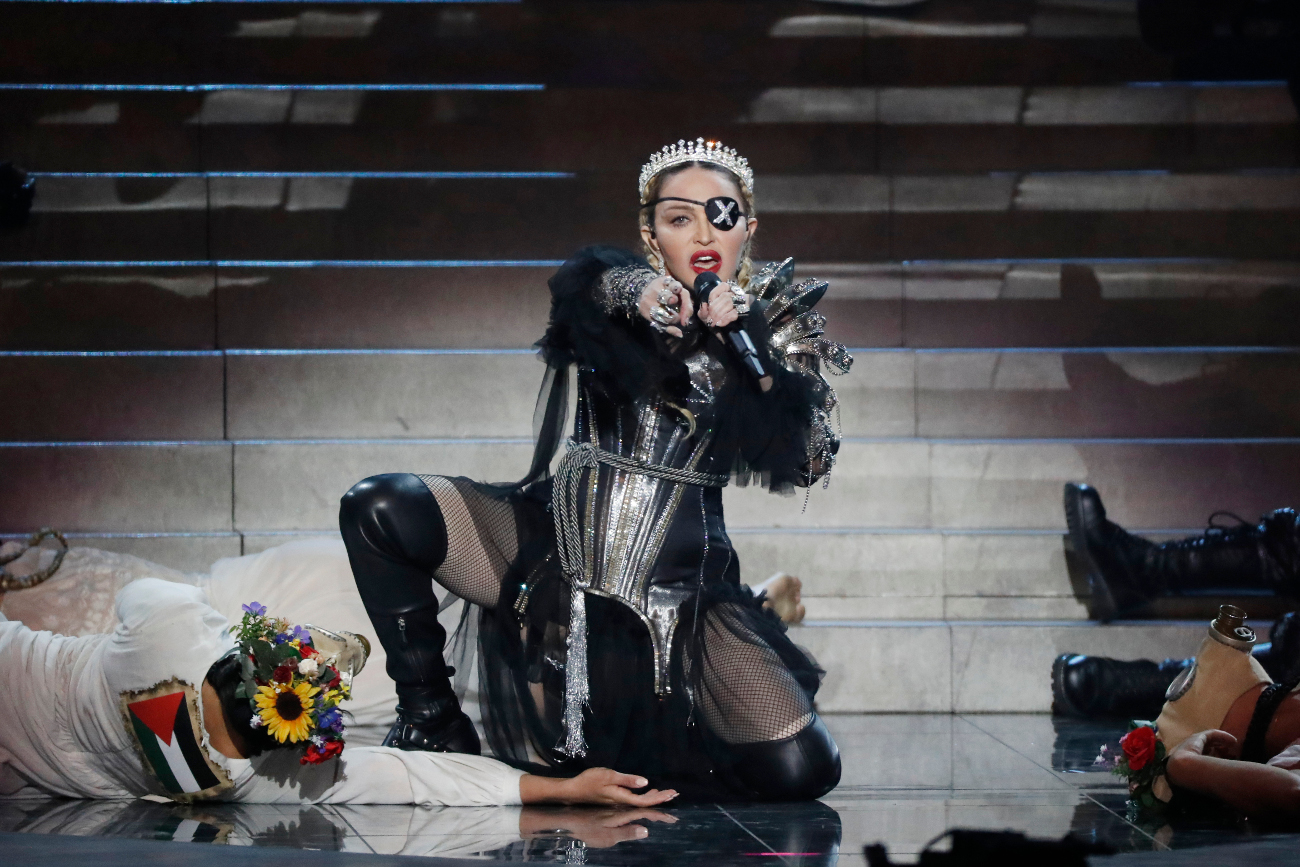 Μαντόνα στη σκηνή της Eurovision 2019
