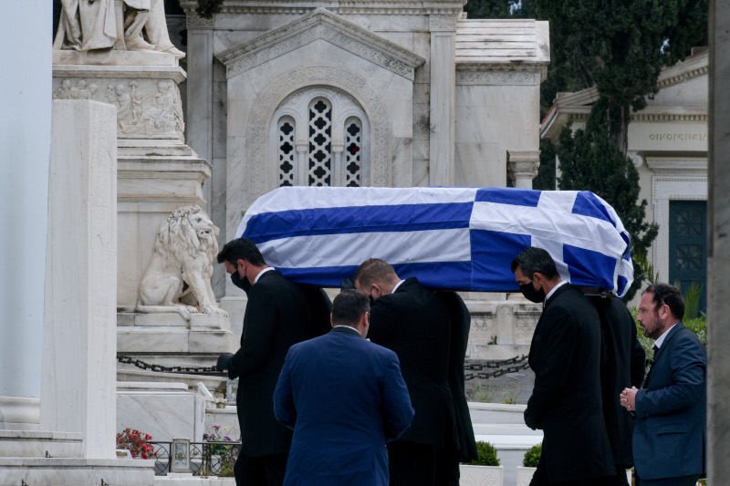 Μανώλης Γλέζος κηδεία